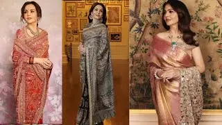 Nita Ambani luxury Saree Collection. #nitaAmbani