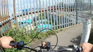 Pt1 Thames Path Erith Pier to Thames Barrier, slow TV, ASMR
