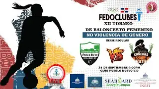 LAS COTORRAS DE P.N VS LAS CA&Ntilde;ERAS DE LA ROMANA ( XII TORNEO  FEMENINO NO VIOLENCIA DE GENERO)