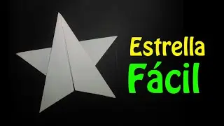 Estrella de origami facil | Origami para todos