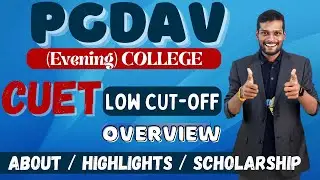 PGDAV College Evening LOW CUT OFF COLLEGE