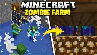 EASY AFK 1.16 ZOMBIE XP FARM - Minecraft