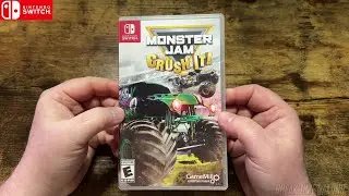 Monster Jam Crush it Nintendo Switch Unboxing
