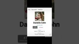 danielle cohn age