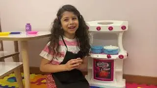 Defne ilk videosunda neler yaşadı heyecan dorukta fun video play kitchen games cooking video 