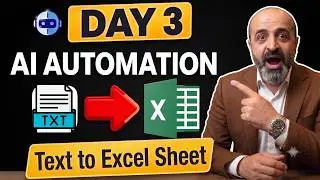 How to Automate Google Forms to Excel & Google Sheets AI Automation Tutorial - Day 3