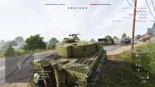 BfV Tiger 1 bomber plain out of the sky