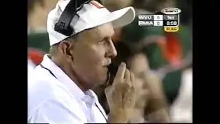 #2 University of Miami Hurricanes vs West Virginia University Mountaineers 2003