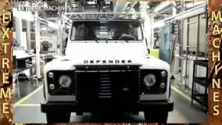 Production Line -  Indestructible and Powerful Land Rover Defender | Extreme Machines 2