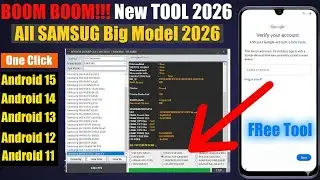 🚀 BOOM BOOM!!! NEW SAMSUNG FRP TOOL 20261-Click Unlock for All Samsung Big Modelsl Android13 14 15 