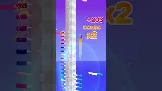 Ball Up: Knife Racing 🎯 level 4.5 #games #ballup #trending