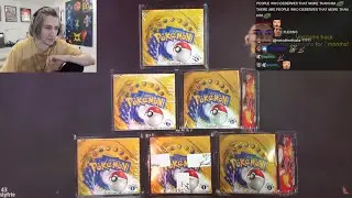 xQc Reacts to I Spent $2,000,000 on Pok&eacute;mon Cards with Chat