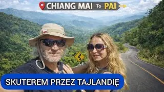 Skuterem przez Tajlandie - Jedziemy do nowej miejscówki  130 km na skuterze