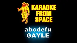 GAYLE &bull; abcdefu | Karaoke &bull; Instrumental &bull; Lyrics