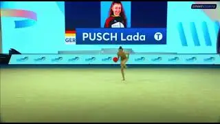 Lada Pusch - Ball - EM in Tel Aviv 2022