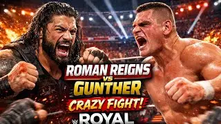 WWE FULL MATCH Roman Reigns VS Gunther || Crazy Fight || 2K GamePlay