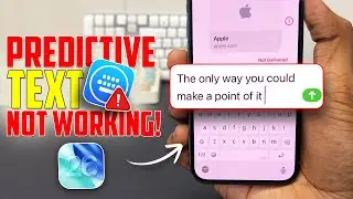 Предиктивный ввод текста на iPhone не работает после iOS 26? Вот РЕАЛЬНОЕ решение
