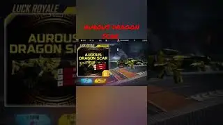 AUROUS DRAGON SCAR IN FREE FIRE 🔥#oldisgold #freefire #freefireshorts #shorts