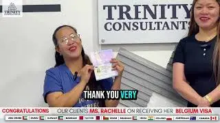 Belgium Visa Process & Approval | Client Success 2025 - Trenity Consultants