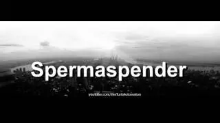 Как произносится Spermaspender на немецком языке?