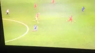 Benteke & Lucas Leiva Horrible miss vs Leicester City