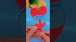 Valentine's Day 💌 #valentinesday #valentine #cardmaking #cards #shorts