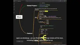 Obsidian markmind: How to convert between Markdown documents and mind maps by use markdown mode?