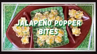 Jalape&ntilde;o Poppers Bites//Game Day Snacks