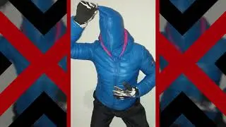 Shiny puffy down jackets