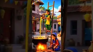 Miniature Punjabi Women Cook GIANT Gajar Matar Curry | Authentic Village Style Cooking #miniatureart