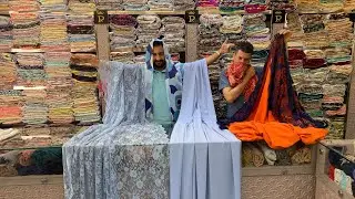 كولشي يلبس مع أثواب روميساء (كريب حرير+شبكة جودة ممتازة + فولار بلمجان=350 درهم )آخر ميكن في الألوان