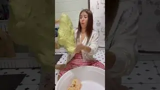 Making roti dough daily - Thai Street Food #short