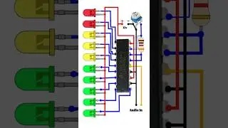 DIY VU Meter - Music Reactive LED Lights #electronics #diy #ideax #electronic