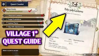 Monster Hunter Rise - Village 1 Star Guide - Roly poly Lanterns