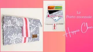 Tuto #diy #recyclage de chutes de tissu pour coudre le Porte-monnaie Hippie Chic 🥰