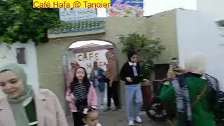 Caf&eacute; Hafa @ Tangier Opened in 1921  famous past visitors