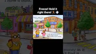 Bro Fled 💀 #nostalgia #cartoon #childhood #funny #memories #shorts #youtube #gaming #arthur