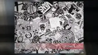 Rwraps&reg; Sticker Bomb &mdash;  Venice Beach Vinyl Wraps