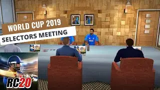 World Cup 2019 Selectors Meeting RC20