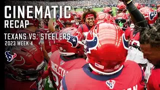 CINEMATIC: Texans beat Steelers at home behind C.J. Stroud's 300 yard game