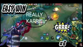 Karrie😂 | Mobile Legends Layla Gameplay #6 