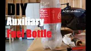 DIY Auxiliary Fuel Bottle | ACE Cafe Bikes | 2005 Yamaha V Star