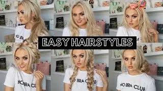 10 QUICK & EASY HAIRSTYLES // Ft. ZALA Hair