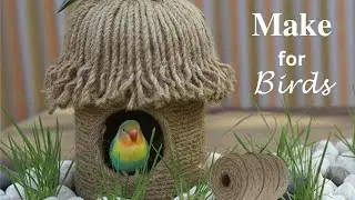 DIY Jute Rope Birdhouse | Easy Step-by-Step Tutorial