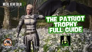 The Patriot Trophy Full Guide &ndash; METAL GEAR SOLID &Delta;: Snake Eater