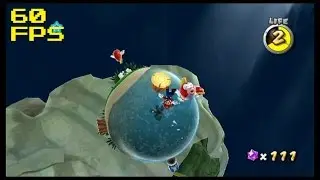 92. [60 FPS] Bubble Blastoff - Deep Dark Galaxy - Super Mario Galaxy