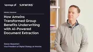 How Amwins Transformed Group Benefits Underwriting with AI-Powered Document Extraction