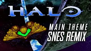 Halo Main Theme (Super Metroid Remix / SNES Remake / 16-bit Style)