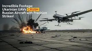 Incredible Footage_ Ukrainian UAVs CRUSH Russian Aircraft with Precision Strikes!(1)