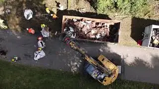 Nettoyage de la décharge du Longviry_Reportage Fr3